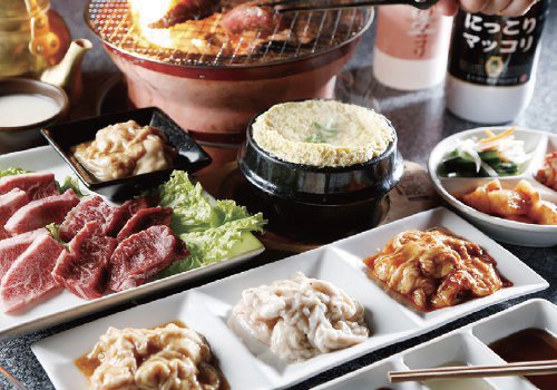 おいしい本格焼肉と韓国家庭料理が大人気!