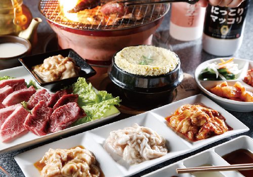 おいしい本格焼肉と韓国家庭料理が大人気！