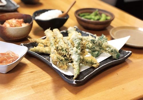 定食・天丼・天ぷら単品が 持ち帰りOK！