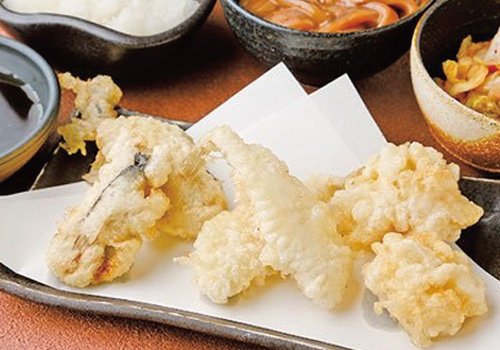 定食・天丼・天ぷら単品が 持ち帰りOK！