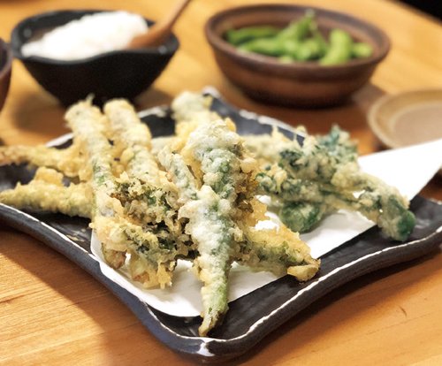 定食・天丼・天ぷら単品が持ち帰りOK!