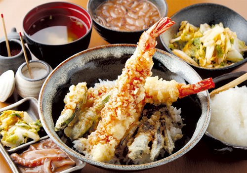 定食・天丼・天ぷら単品が持ち帰りOK！