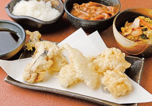 定食・天丼・天ぷら単品が持ち帰りOK！