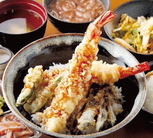 定食・天丼・天ぷら単品が 持ち帰りOK！