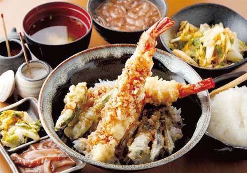 定食・天丼・天ぷら単品が持ち帰りOK！