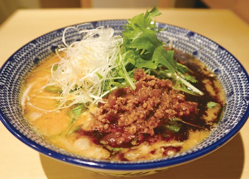 毎年大人気の冬期限定麺が今年も登場　ごまの風味に酔いしれる渾身の一杯