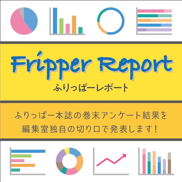 ふりっぱー巻末アンケートの結果からふりっぱー編集室が独断でご紹介するふりっぱーレポート今月は手前みそですが「ふりっぱーWeb」をクローズアッ... [ふりっぱー公式【Twitter】]