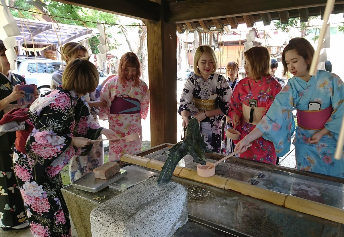 本日は二十四節気の大暑☀️最も暑さ厳しい頃🌻そして「海の恩恵を感謝するとともに海洋国日本の繁栄を願う」海の日🌊北海道でも猛暑日が... [小林豊子きもの学院【Twitter】]