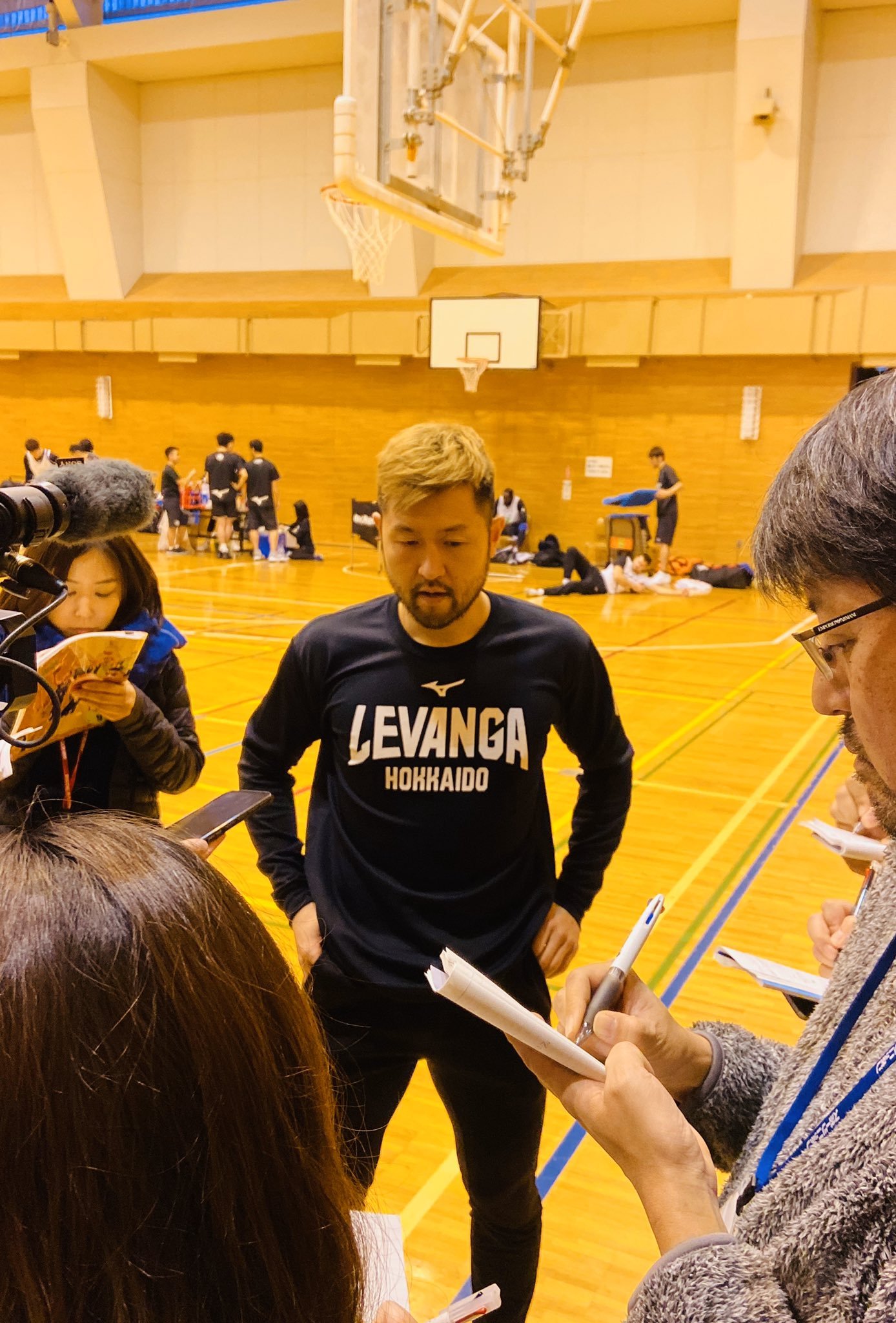 vs三遠戦前日コメント  #橋本竜馬 選手 「これまでに色んな選手が試合に出場し、それぞれが成長していると感じています。自分自身も試合を楽し... [レバンガ北海道【Twitter】]