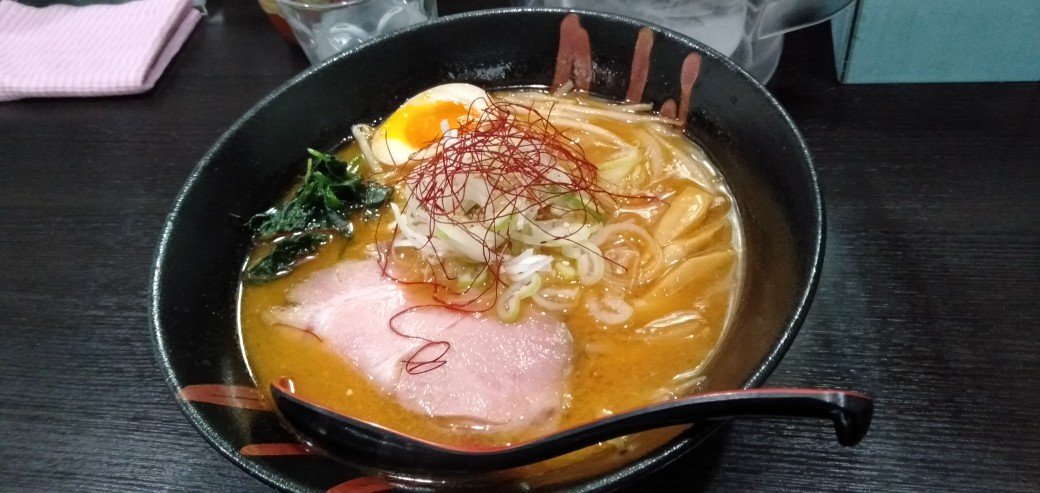 食べたチャーハンの持ち帰りも試みた満足した#くわの実 #ラーメン #平岸 #西山製麺 [やさしい、とんこつ 麺 かまくら【Twitter】]