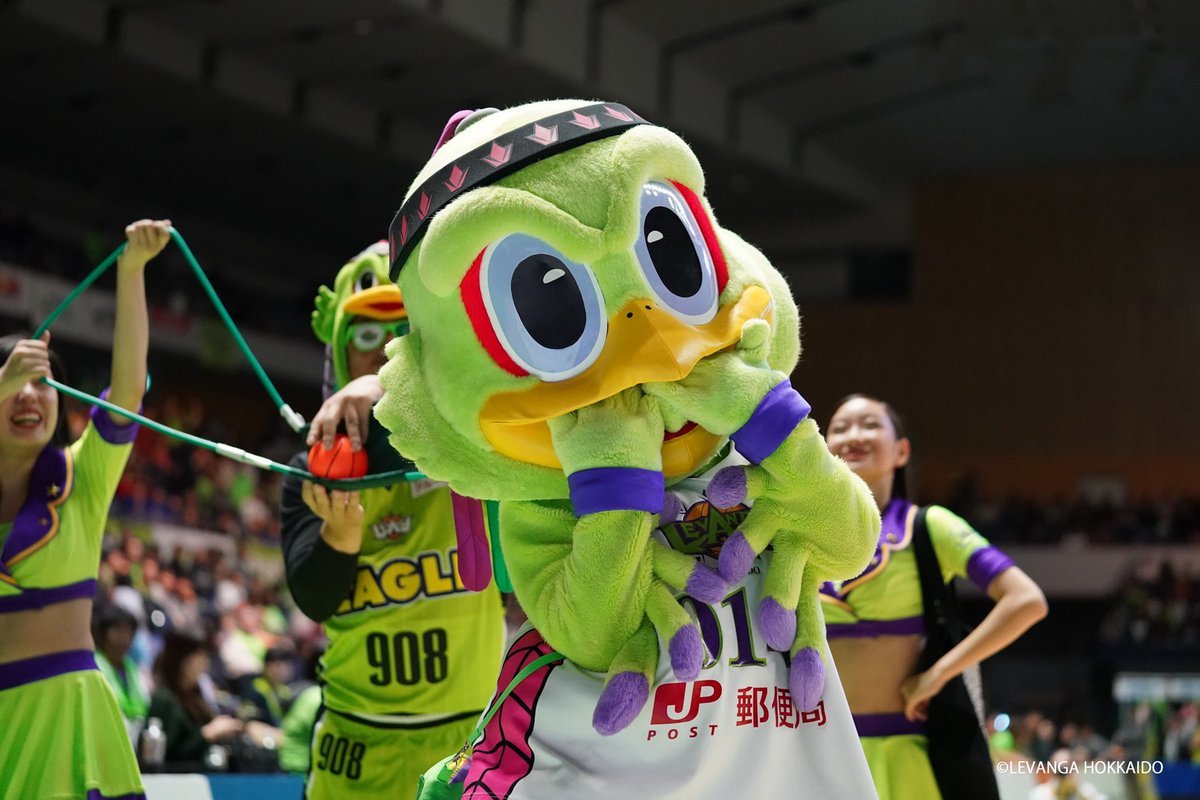 ／Bリーグマスコット総選挙2019-20開催中！投票は15日(水)まで💚🐤＼Web投票https://t.co/5p8m7SpcrdBリ... [レバンガ北海道【Twitter】]