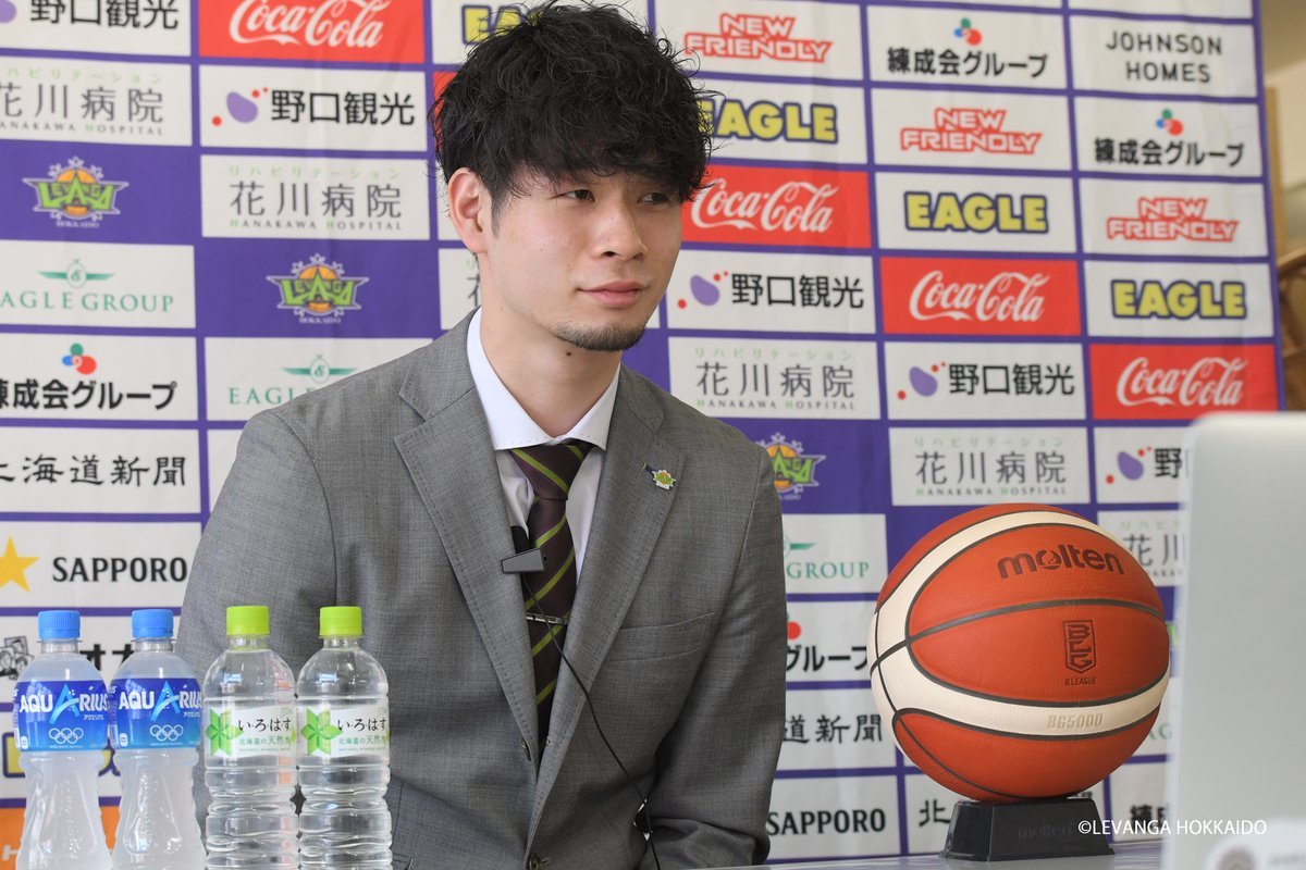 本日、『#中野司 選手 B.LEAGUE 2020-21シーズン 選手契約継続に関する会見』を行いましたのでお知らせいたします。▼選手コメン... [レバンガ北海道【Twitter】]