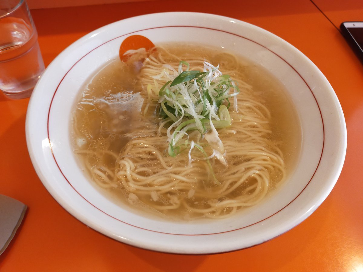 朝食べたラーメンごちそうさまでした #朝ラー #うさぎ #北区 [やさしい、とんこつ 麺 かまくら【Twitter】]