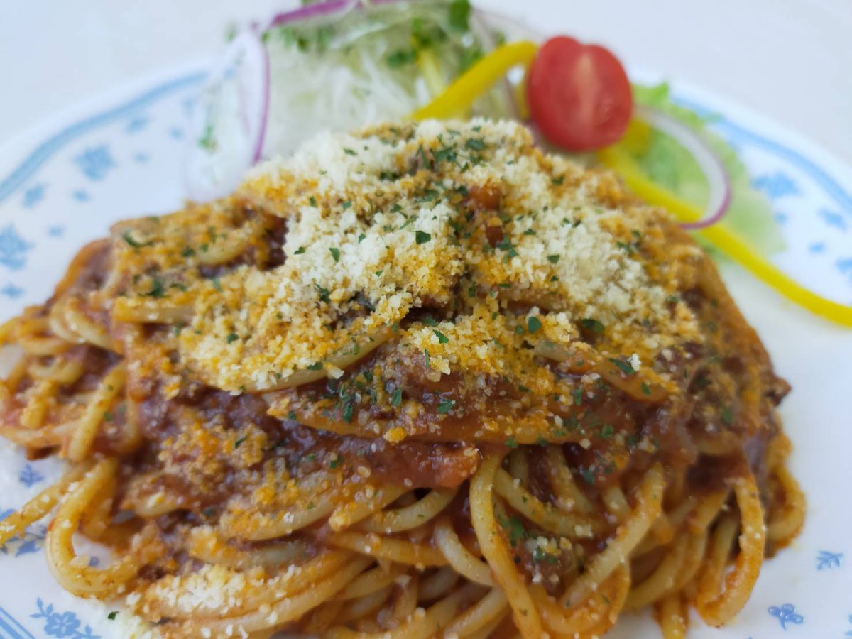 新ランチのご案内✨明日14日のランチにて「ひき肉たっぷりボロネーゼパスタ」が登場致します🎵ぜひご賞味下さい😋#ランチ #パスタ [綜合レジャー サンコーボウル【Twitter】]