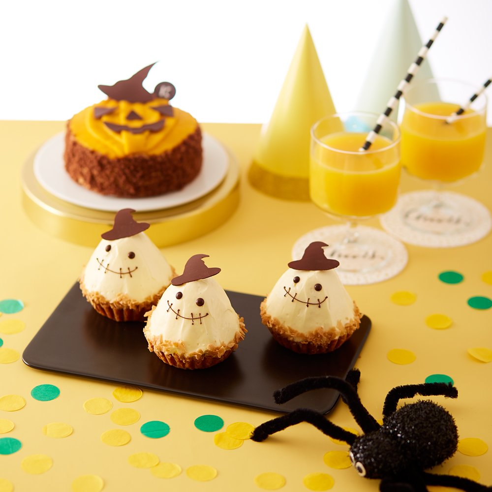 【Happy Halloween!!】本日はハロウィンですね！！皆様いかがお過ごしですか？きのとやではハロウィン限定のスイーツをご用意し..... [洋菓子きのとや【Twitter】]