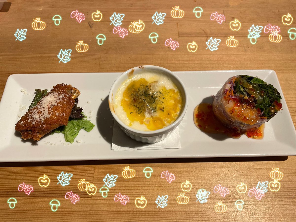 こんにちは！本日の前菜でした。明日はグランドメニューになり、ランチメニューはお休みになります🙇‍♂️ [ベビーフェイスプラネッツ 札幌宮の森店【Twitter】]