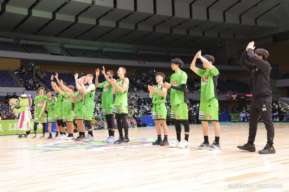 GAME DAY.開幕前の実戦は今日が最後。様々な試しと手ごたえを得られた中で、“勝ち”にこだわり結果を手にする1戦に。今日こそ、全... [レバンガ北海道【Twitter】]