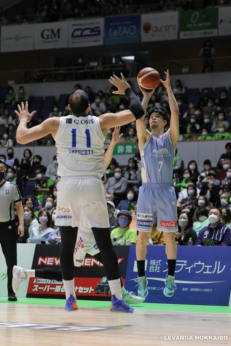 B.LEAGUE 2022-23 SEASON 第34節2023.4.23 SUN@北海きたえーる本日の試合レポート、終了後コメントを公開し... [レバンガ北海道【Twitter】]