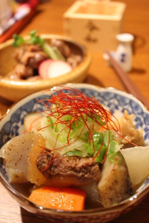 牛筋の煮込みと砂肝の甘辛煮 [深夜食堂 きーちゃんのおうちごはん【ブログ】]