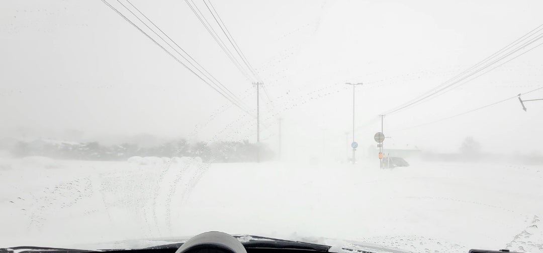 暴風雪情報 [idaカーコーティング担当まさるのブログ]