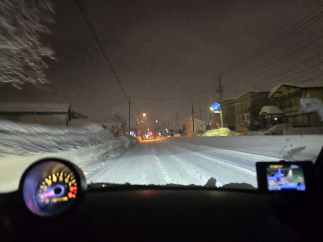 除雪出動 [idaカーコーティング担当まさるのブログ]